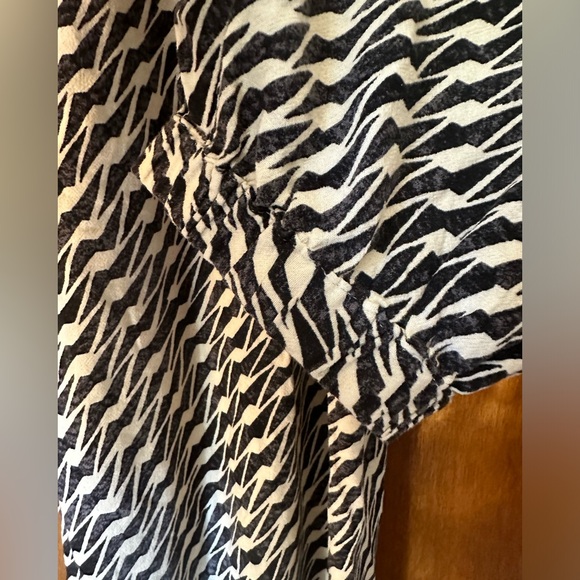 Anthropologie bolt print linen blend Harlem Jogger pant size 10 petite - Picture 5 of 7